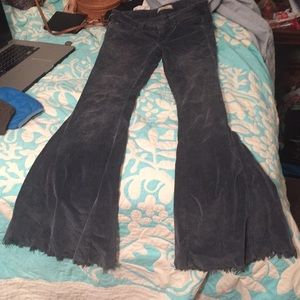 Free people corduroy bell bottoms